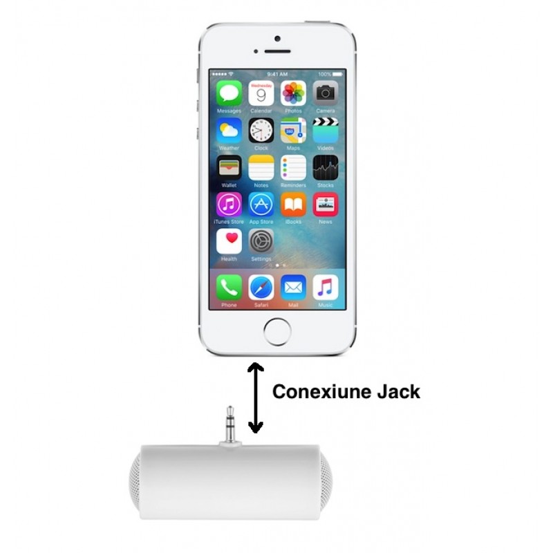 Set 2 x Boxa stereo, Conexiune jack - 1 | YEO