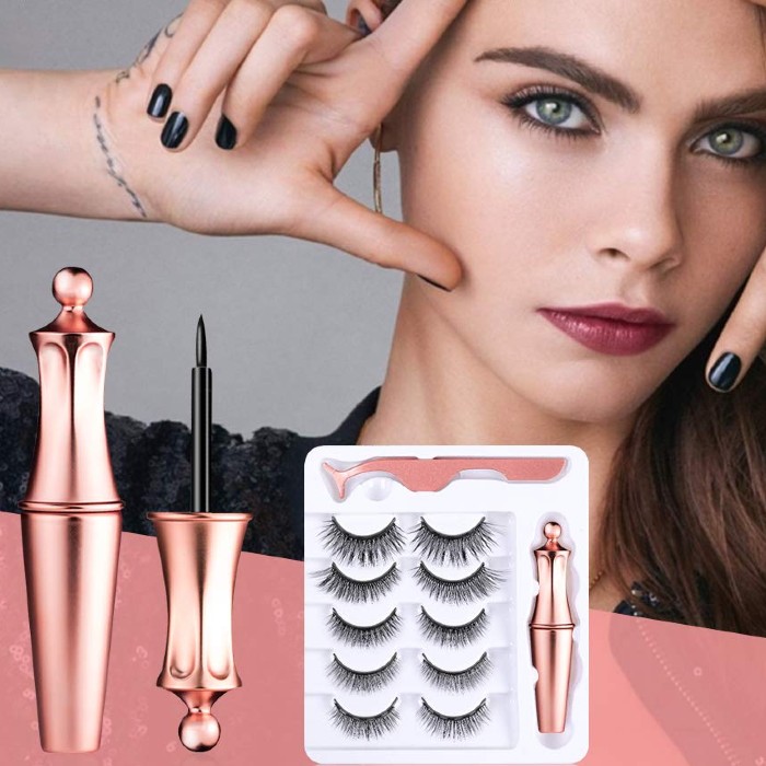 Pachet Eyeliner & Gene Magnetice Reutilizabile - 1 | YEO