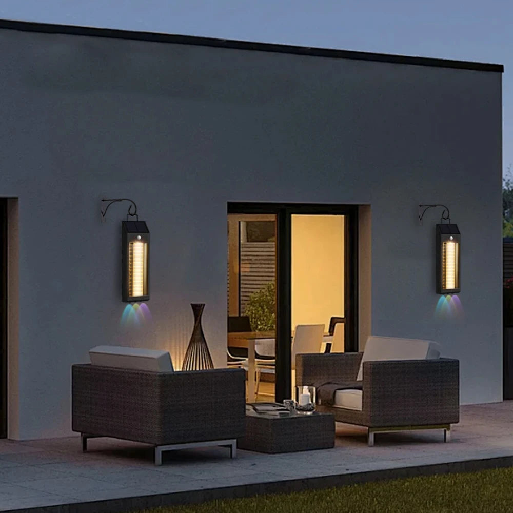 Lampa solara LED 33 cm, senzor miscare, 3 moduri de lumina - 2 | YEO