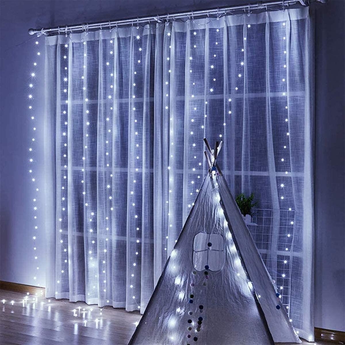 Instalatie luminoasa 3x3 Metri, 300 LED, Alb rece - 2 | YEO