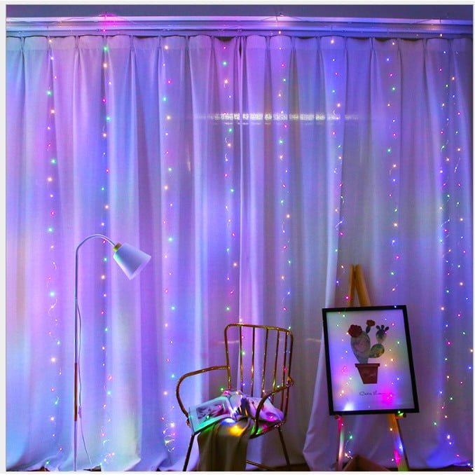 Instalatie luminoasa 3x3 Metri, 300 LED, Multicolor - 1 | YEO