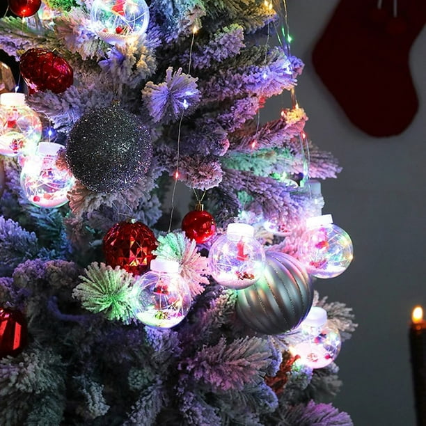 Instalatie LED 10 globuri cu Mos Craciun, 3 metri, Multicolor - 2 | YEO