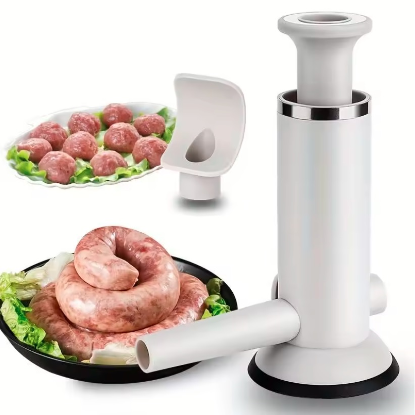 Aparat manual pentru carnati sau chiftele - 1 | YEO