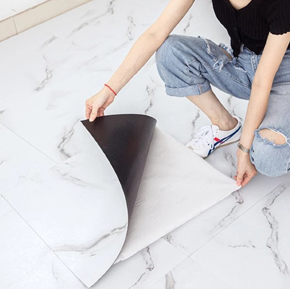 Set 5 Placi autoadezive PVC, 60x60 cm, Marmura - 2 | YEO