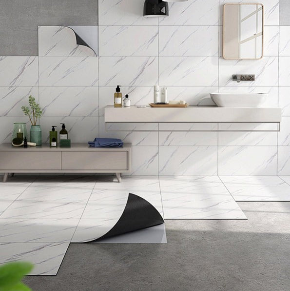 Set 5 Placi autoadezive PVC, 60x60 cm, Marmura - 1 | YEO