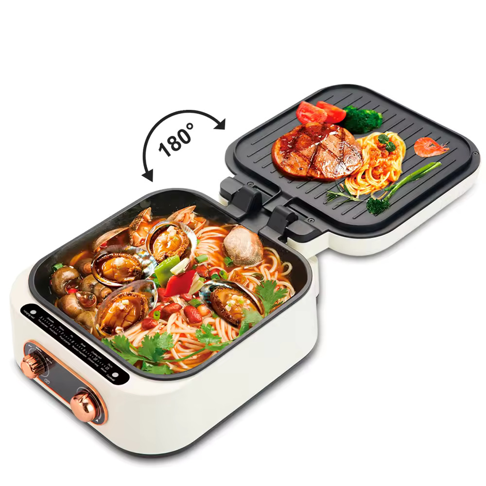 Multicooker Hot Pot Grill, 2.4 Litri, 1800 W - 1 | YEO