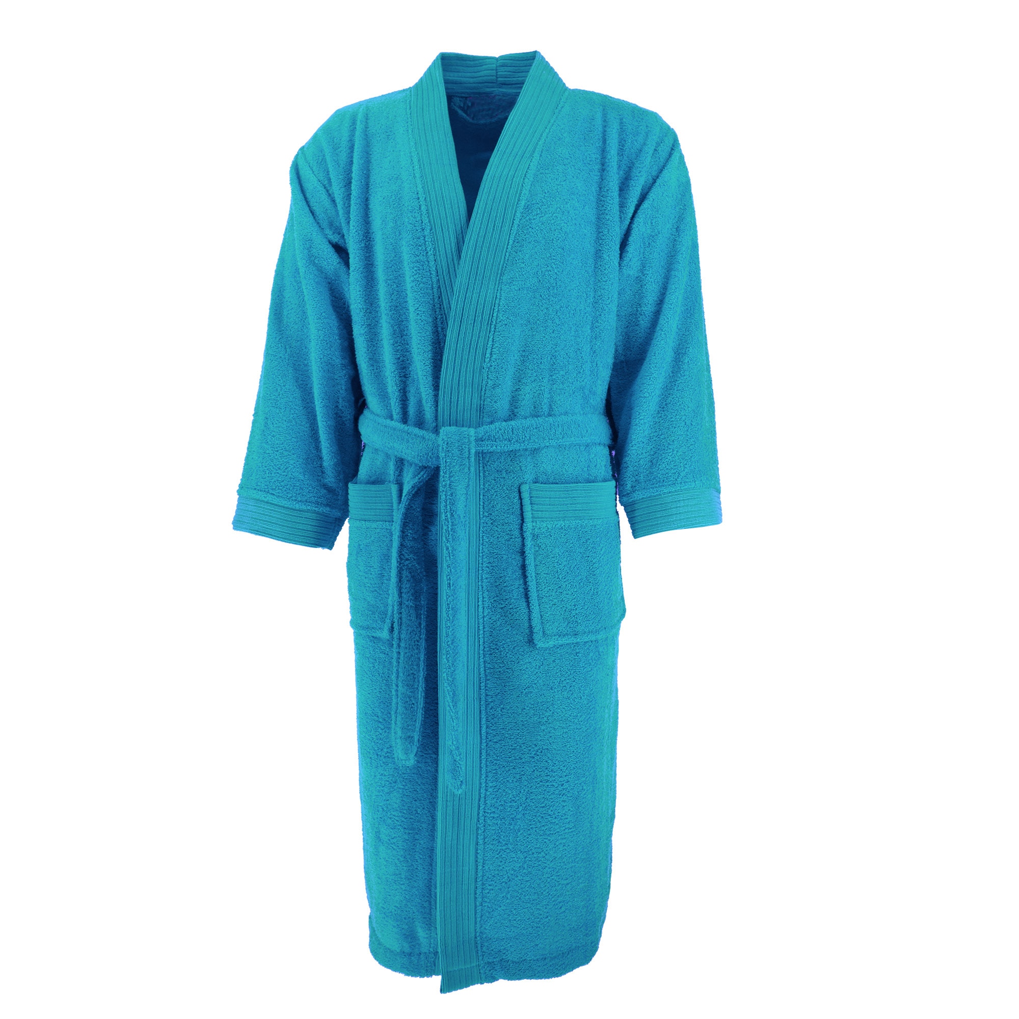 Halat baie bumbac, S-XXL, 100% bumbac, Albastru - 1 | YEO