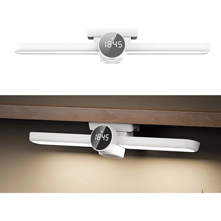 Lampa LED cu senzor de lumina si miscare, suport magnetic