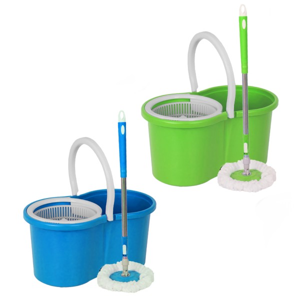 Mop rotativ 360 cu galeata - Set curatenie Magic Mop - imagine 2