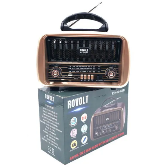 Radio ROVOLT NS - 8067BT, FM/AM/SW, Bluetooth - imagine 3