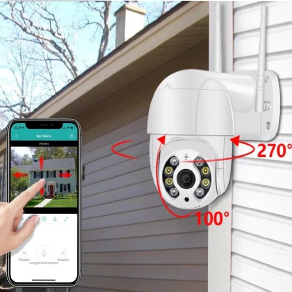 Camere de supraveghere IP 360 wifi - Jortan IPC, JT-8160QJ - imagine 2