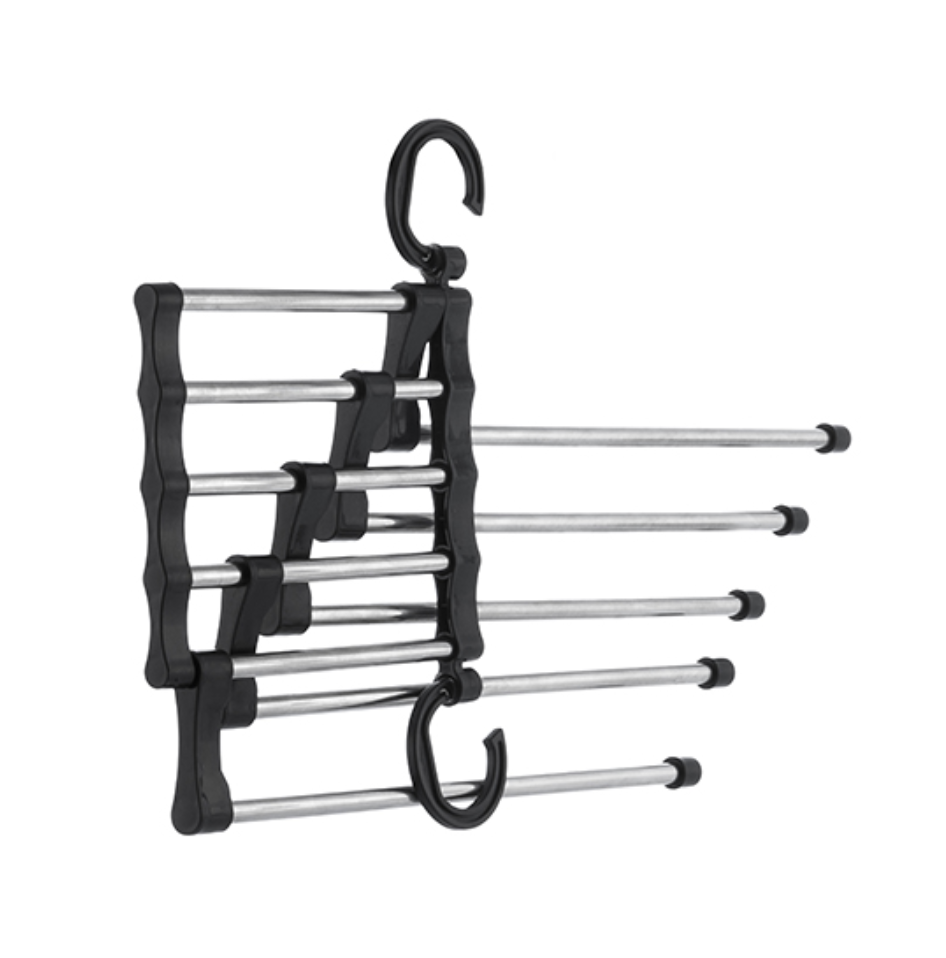 Set 2 x umeras organizator pantaloni, in cascada - imagine 3