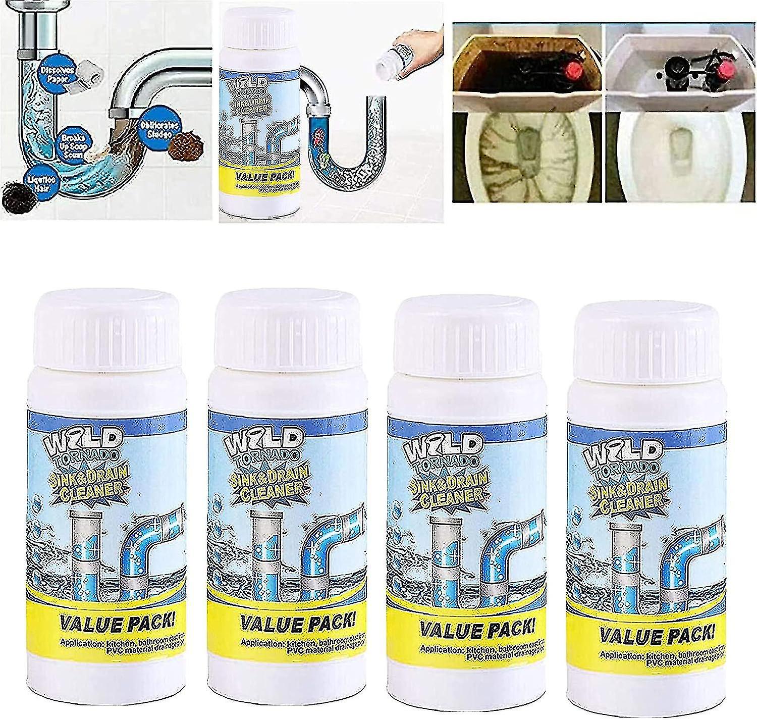 Set 4 x solutie pentru desfundarea tevilor, Wild Tornado - imagine 3