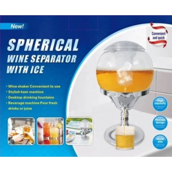 Dozator pentru bauturi cu racitor, compartiment de gheata 3.5L - imagine 3