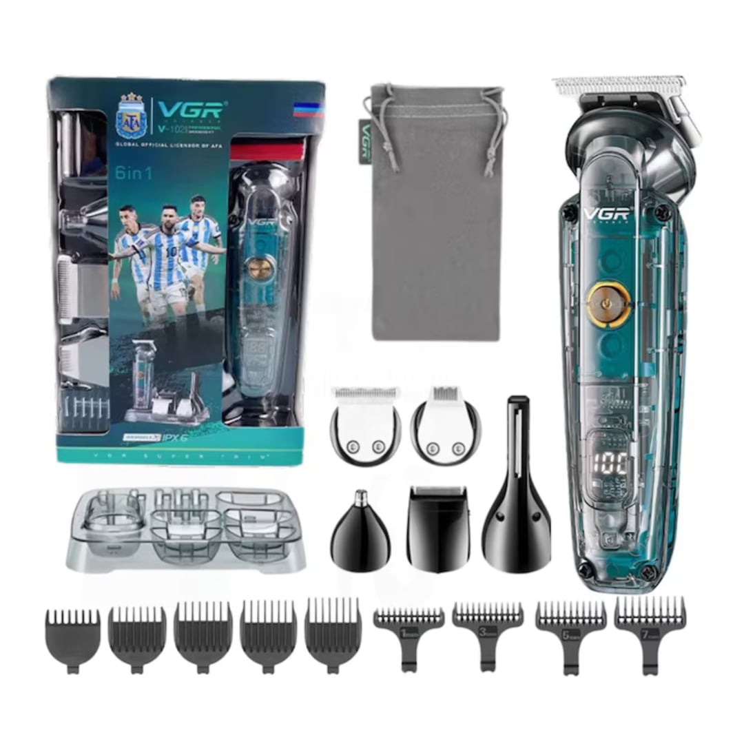 Masina electrica de tuns, 6 capete interschimbabile, 1200 mAh - imagine 2