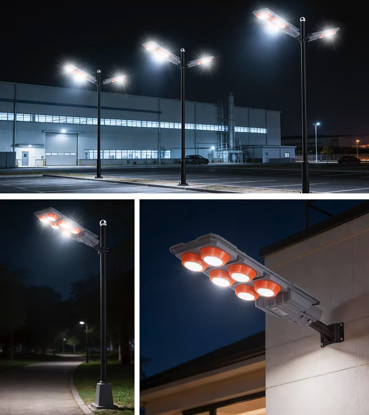 ​Lampa solara stradala 400 W, Acumulator, IP 67 - imagine 2