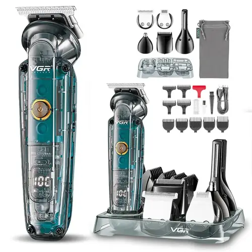 Masina electrica de tuns, 6 capete interschimbabile, 1200 mAh - imagine 2