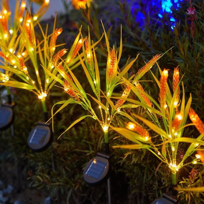 Set 2 x Lampa solara Spice de Grau 60 cm, IP66, LED cu Senzor Lumina - imagine 3