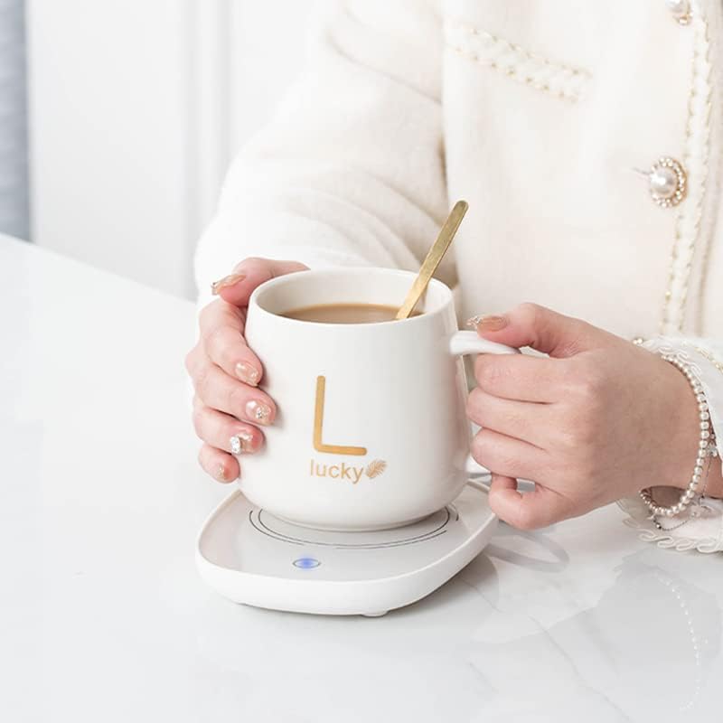 Oferta 1+1, Cana 350 ml, suport termic, Alb - imagine 2