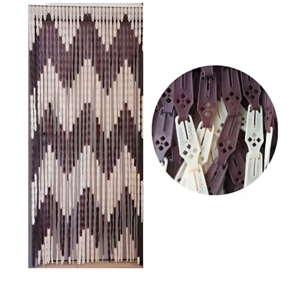 Perdea din plastic impotriva mustelor, 200 x 90 cm - imagine 3