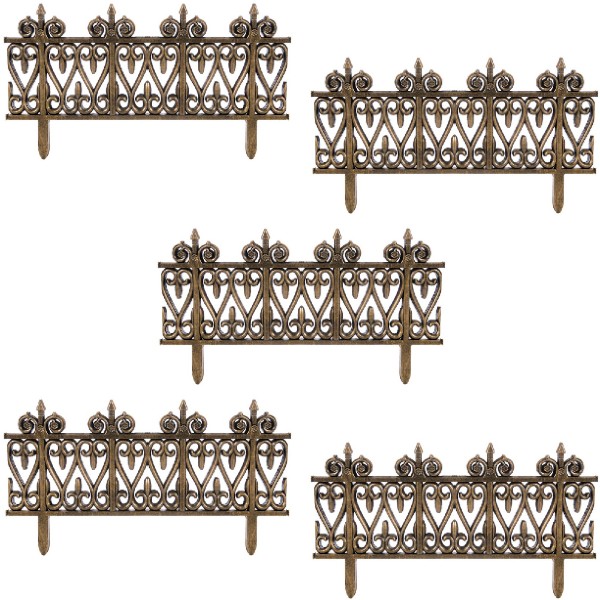 Set 5 gardulete decorative pentru gradina, Bronz, 62×35 cm - imagine 3