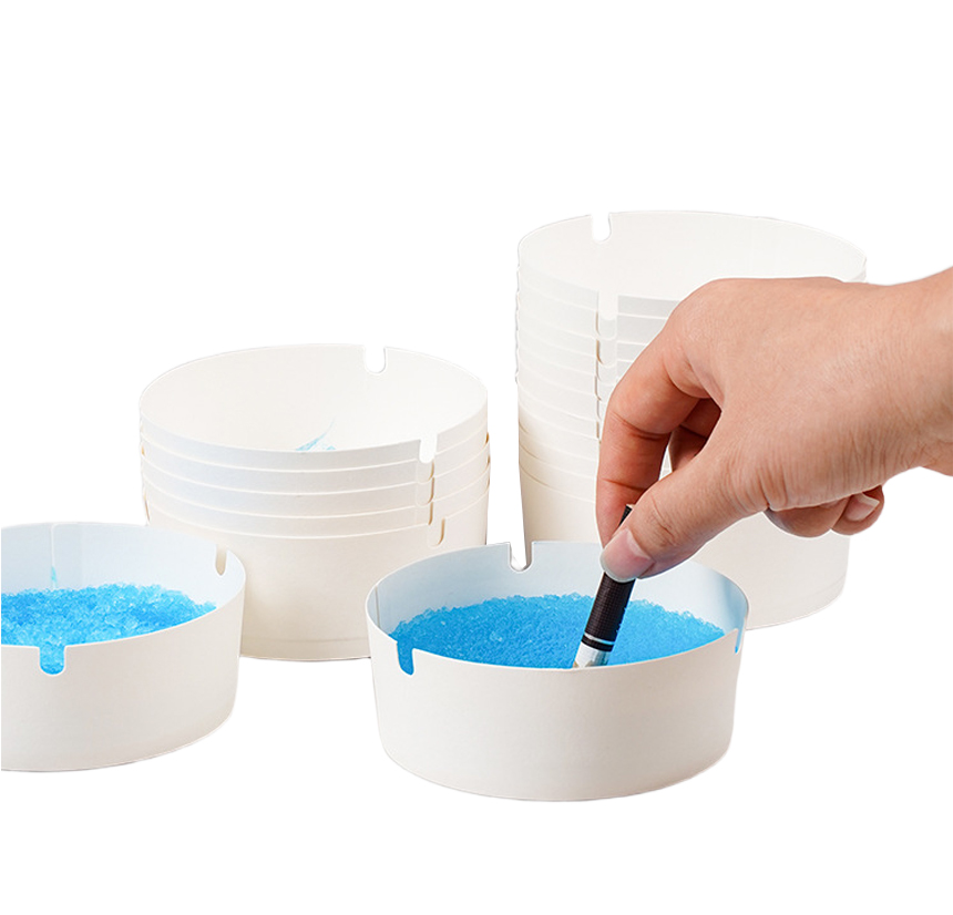 Set 25 scrumiere cu gel, produs de unica folosinta - imagine 2