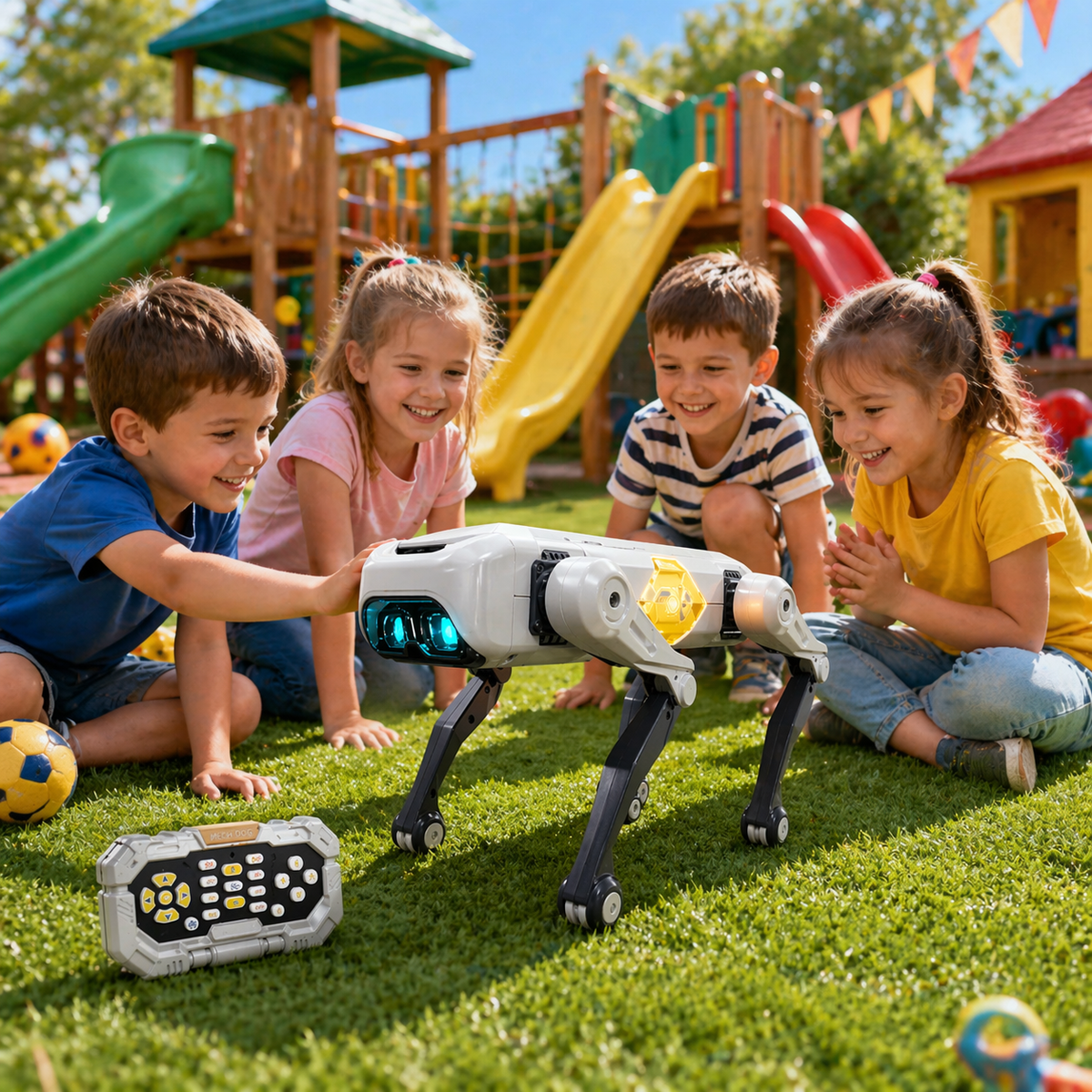 Jucarie interactiva Catel robot inteligent RC, control telecomanda - imagine 3