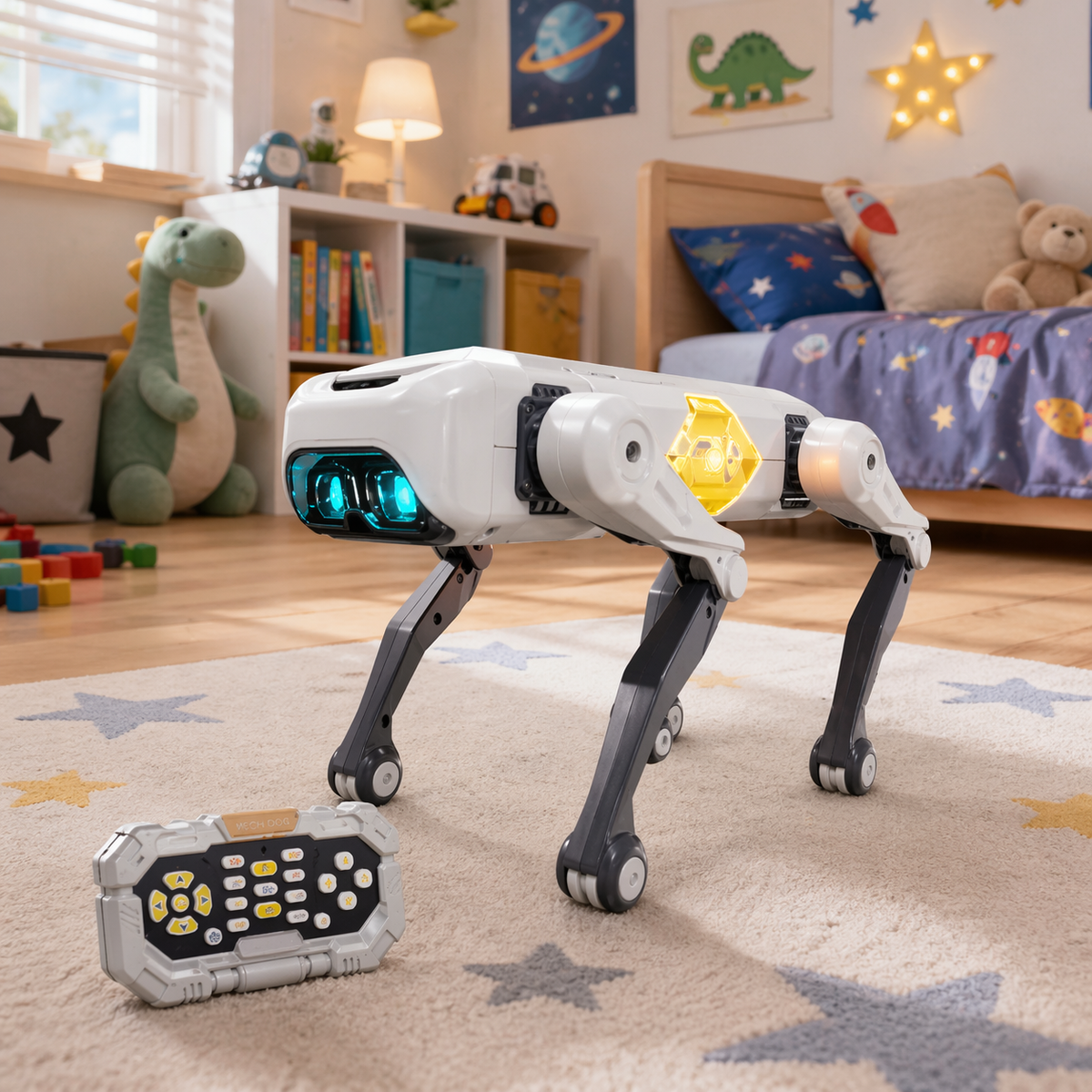 Jucarie interactiva Catel robot inteligent RC, control telecomanda - imagine 2