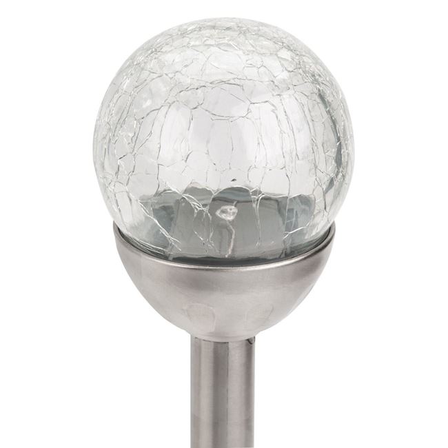 Set 3 x lampa solara glob, 27 cm, culori interschimbabile - imagine 3