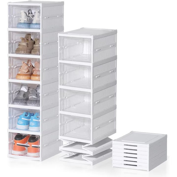 Set 4 cutii organizatoare pentru incaltaminte - imagine 3