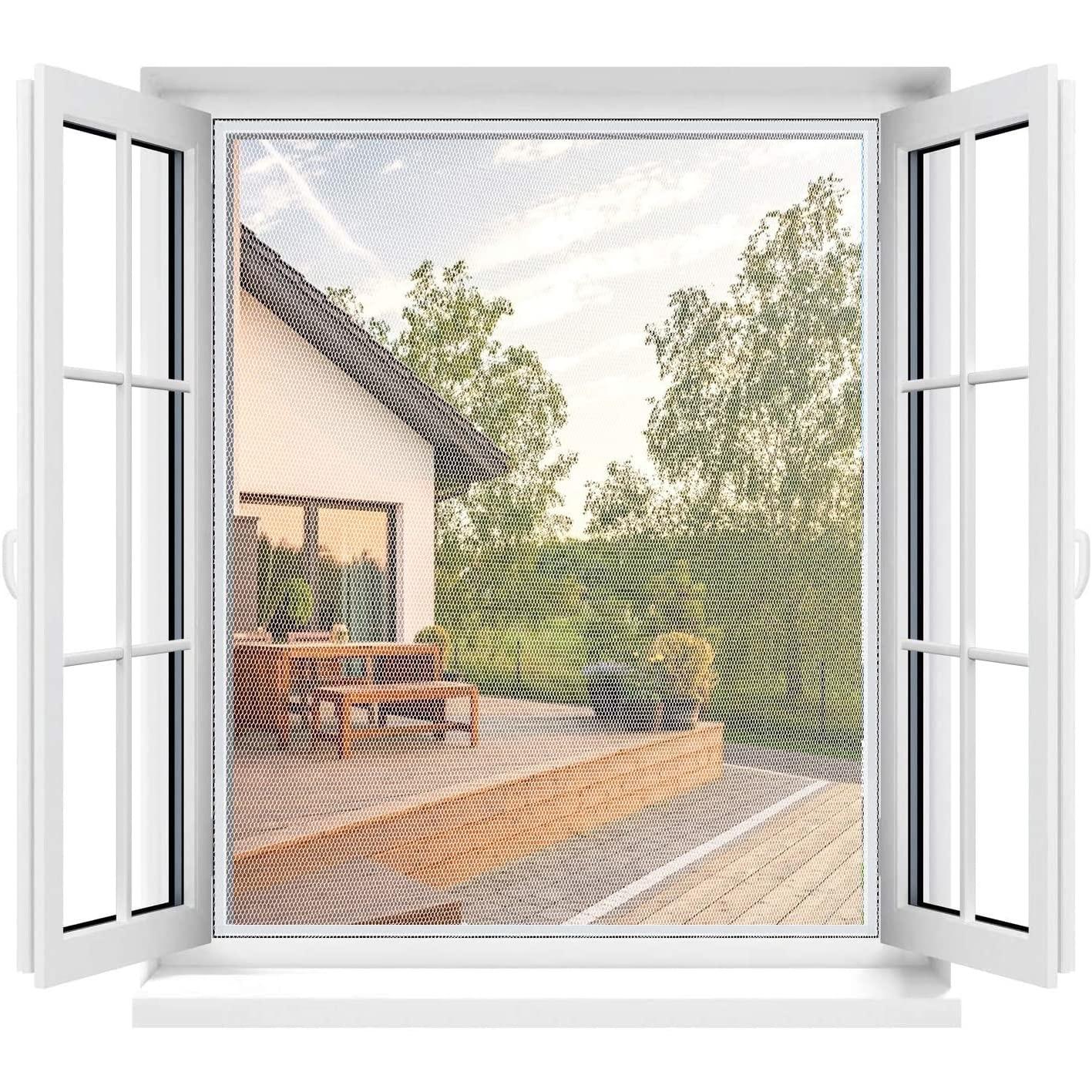 Set 2 x Plasa magnetica antiinsecte, 150 x 180 cm - imagine 3