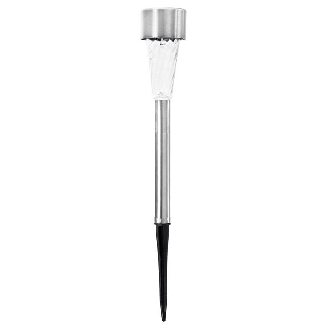 Set 6 x Lampa solara 31 cm, Argintiu - imagine 3