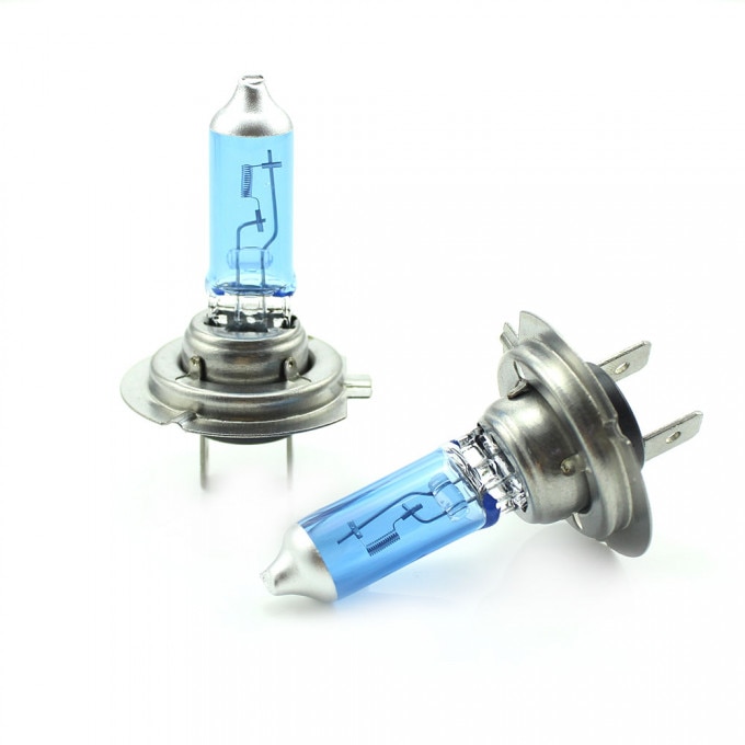 Set 2 becuri Halogen H7, 100W + 130% Intensitate, durata mare de viata - imagine 2