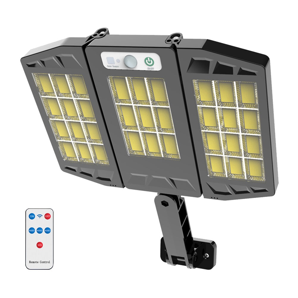 Lampa solara stradala 6000 K, 100 W, telecomanda - 1 | YEO