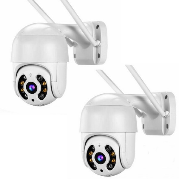 Set 2 x camera de supraveghere IP 360 wifi - Jortan IPC, JT-8160QJ