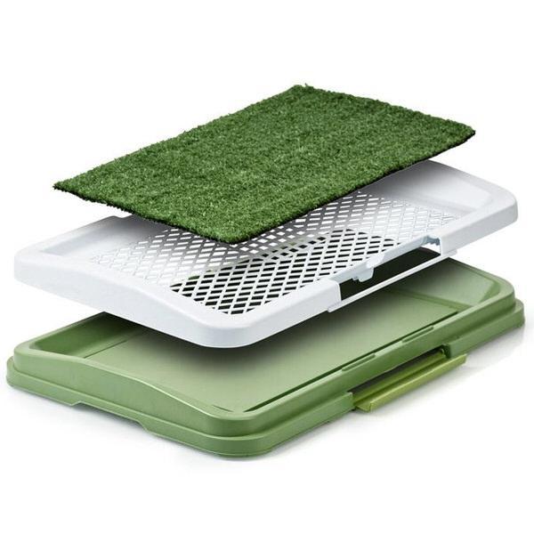 Toaleta cu iarba artificiala pentru animale, Puppy Potty Pad - 1 | YEO