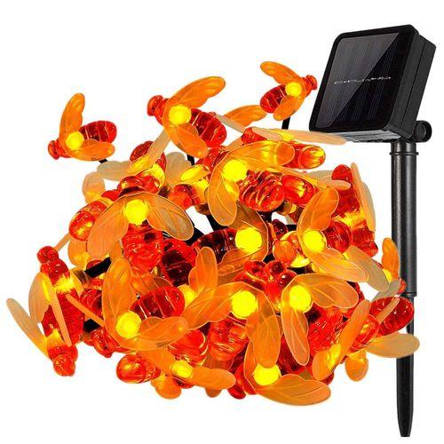 Instalatie solara cu 30 albinute LED, interior-exterior, senzor miscare - 1 | YEO