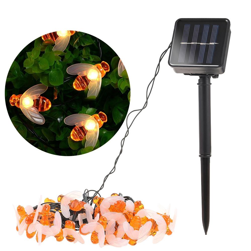 Instalatie solara cu 30 albinute LED, interior-exterior, senzor miscare - 2 | YEO
