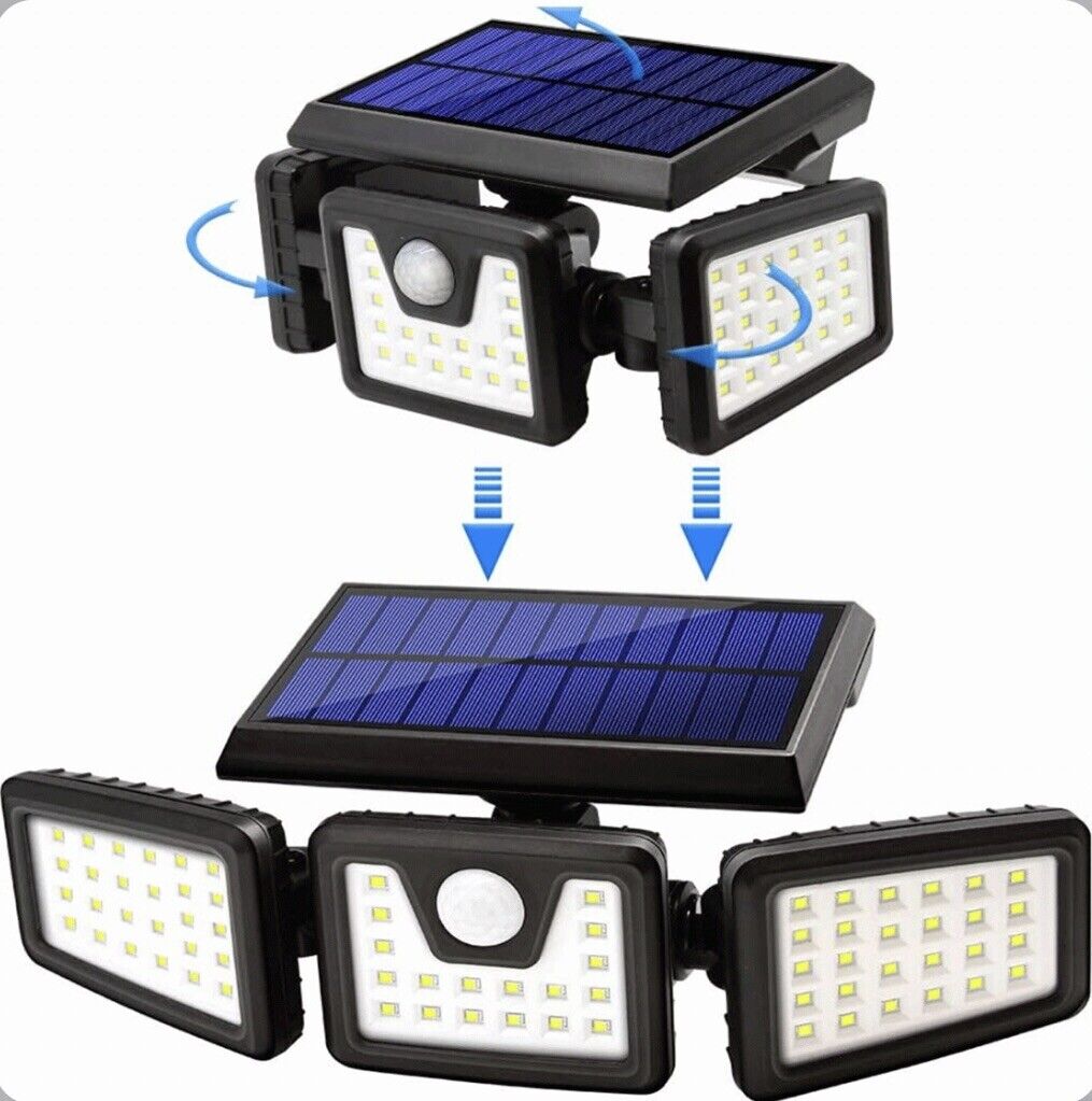 Lampa solara FL 1725A 30 W 74 LED SMD - 1 | YEO