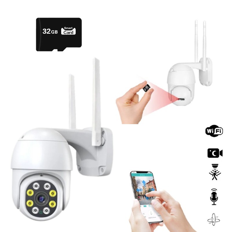 Camera de supraveghere wifi, card 32 GB, JT-8170QJ