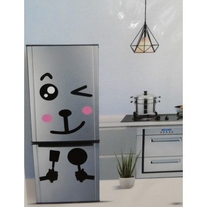 Autocolant 3D pentru frigider, adeziv, Smile MHF-005