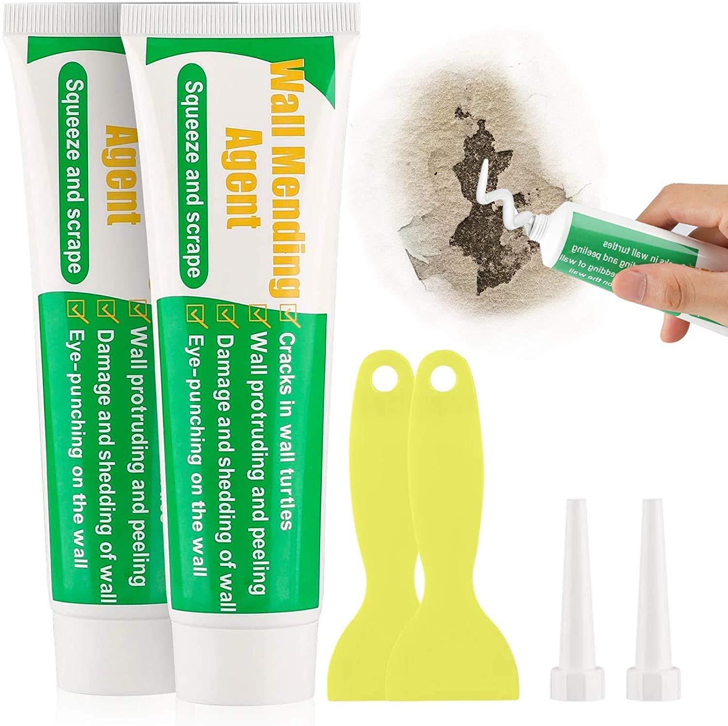 Set 3 x Kit instant pentru reparat peretii, crema alba reparatoare - 1 | YEO