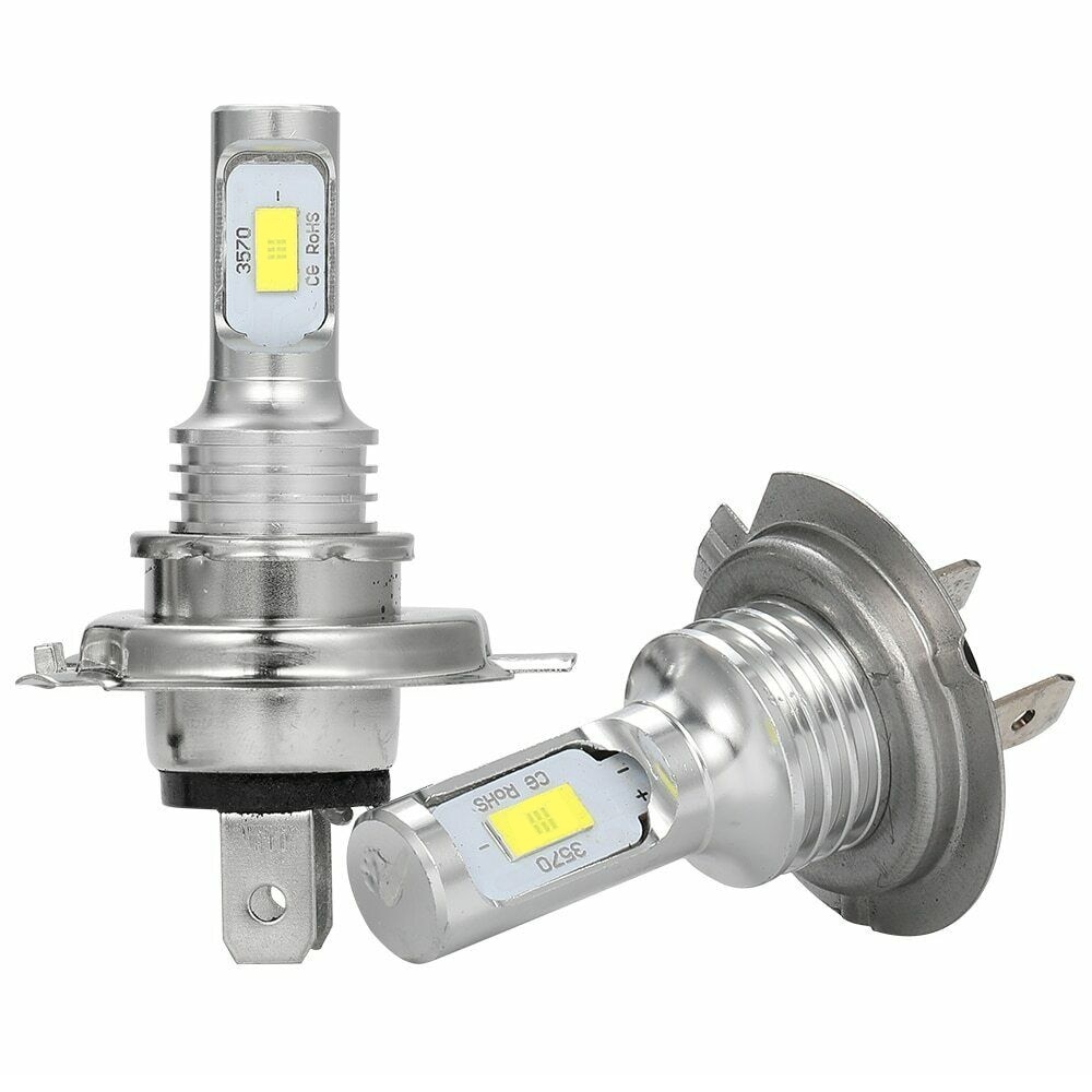 Set 2 becuri auto LED H7 3570, 7000 LM, 6000 K, 80 W - 2 | YEO