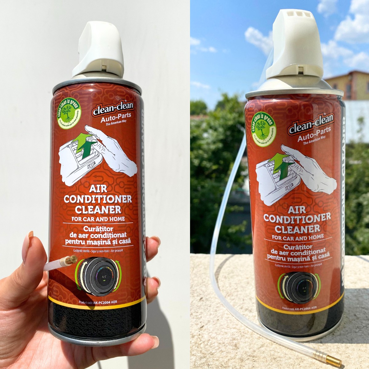 Spray spuma curatare instalatie climatizare - 2 | YEO