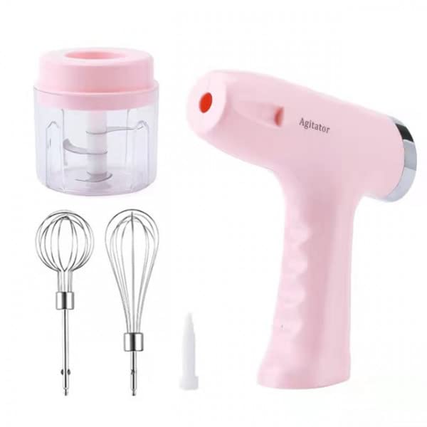 Catol Team Mixer tocator 3 in 1, fara fir, pentru carne, fructe/legume | roz