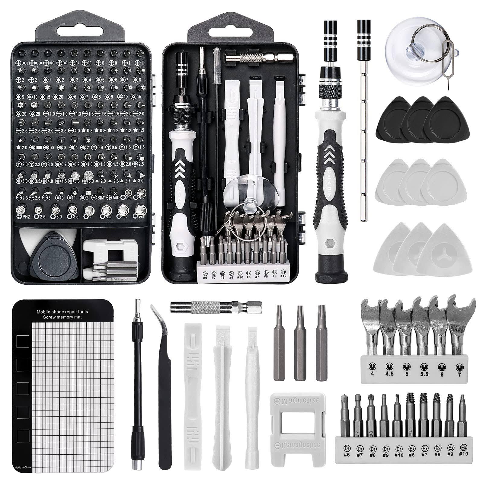 Trusa 115 unelte de precizie, chei TORX, capete interschimbabile - 1 | YEO