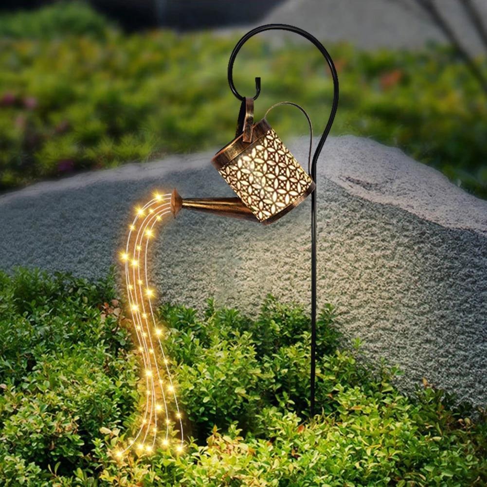 Lampa decorativa cu incarcare solara - Stropitoare cu lumini - 1 | YEO