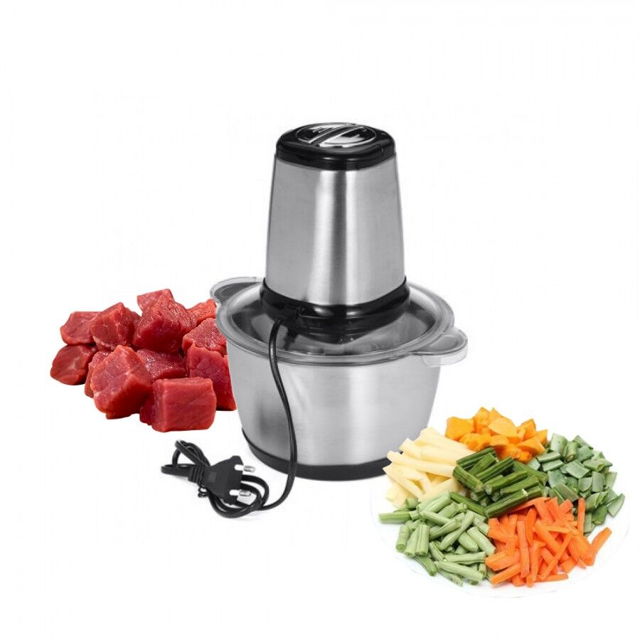 Tocator electric inox 250 w, 3 litri, legume si fructe