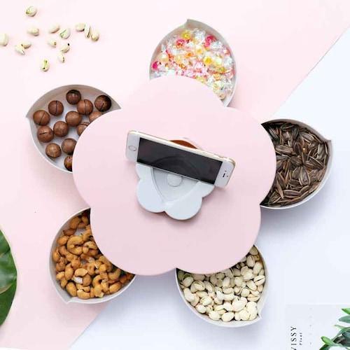 Cutie snacks cu sertare - Floare cu petale - 2 | YEO