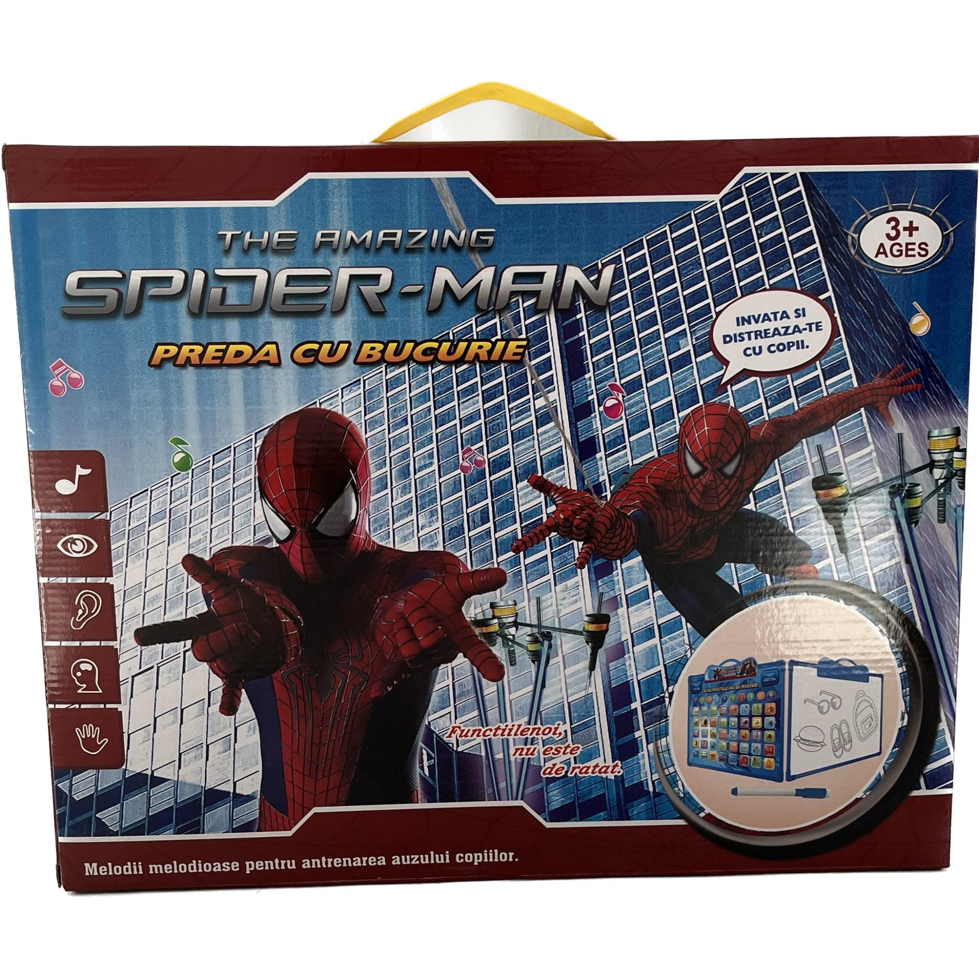 Tableta educativa in limba romana, SpiderMan, 35 x 28 cm - 2 | YEO